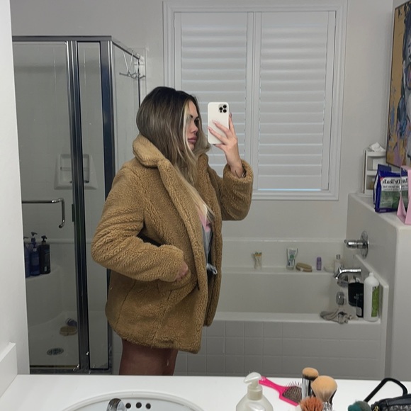 Teddy bear coat - Picture 3 of 7